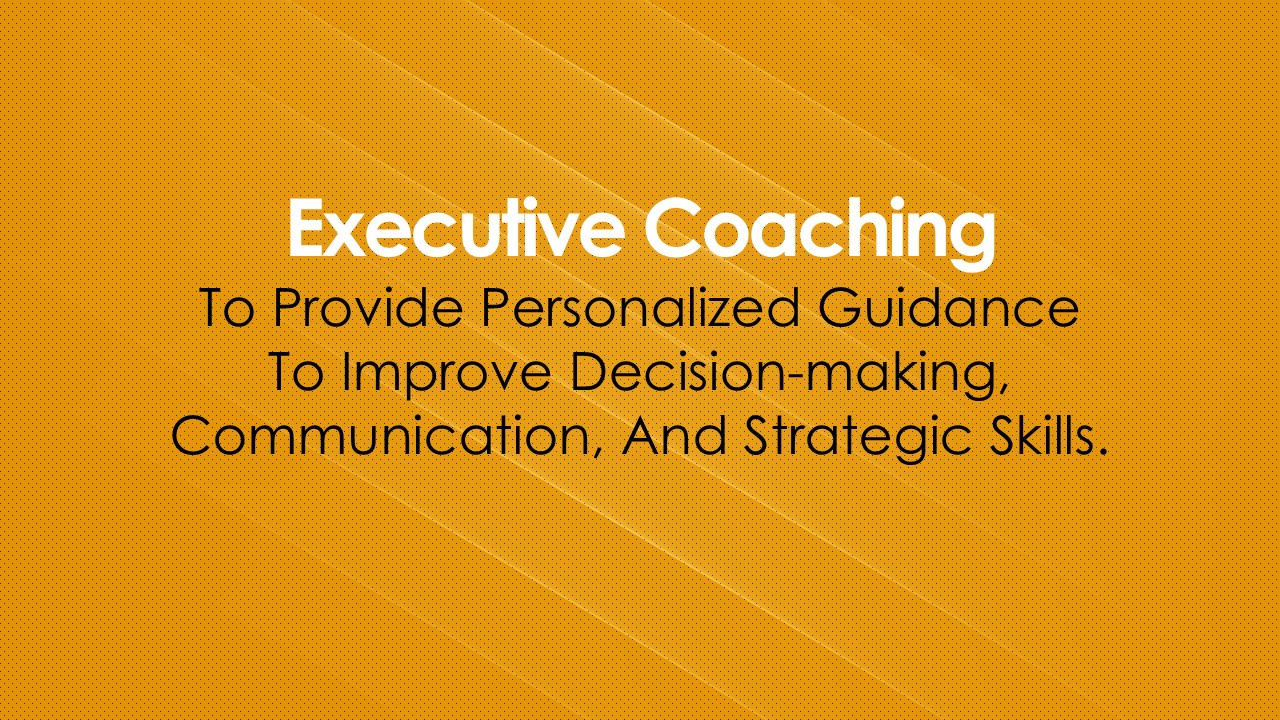 Executive Coaching